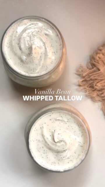 Comment TALLOW to get my homemade vanilla bean whipped tallow recipe 🫶🏻 and make sure to follow me for more nourishing recipes & wellness inspo ✨

#WhippedTallowRecipe #NaturalLiving #HolisticWellness #NonToxicSkinCare #HealthyIsBeautiful