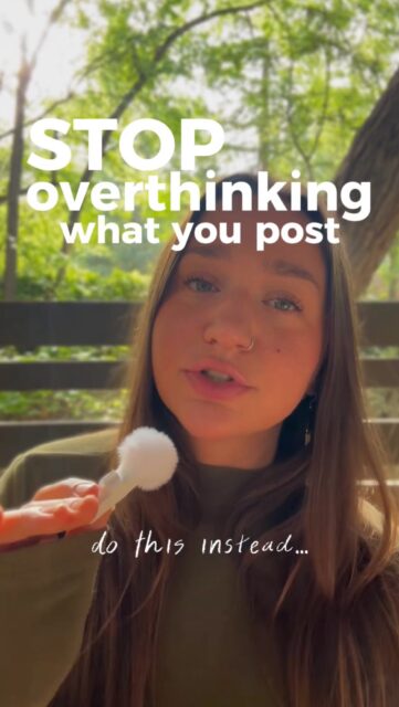 I know what it feels like…

to have 1,000 inspired ideas that you’re stoked to share about, that light you up creatively, and that you know have meaning & depth— just to leave them untouched in your notepad app or drafts tab, because you [once again] have over-analyzed them to sh*t. 

So we’re going to hold each other’s hands, and we are going to do the hard thing, and we are going to POST ANYWAYS. 

Because if you never let anyone get to know who you really are and what you stand for— then how are your people going to find you?! 

People aren’t going to follow you for shallow tips & how-to’s— they’re going to follow you because you made them FEEL something. And the only way to do that is to stand on business. Be yourself, share your depth, your world, and your VOICE. 

Because your voice— is your personal brand.

🫶🏻 If you’re looking to build a meaningful personal brand— based on alignment & integrity— then follow along. I’ll be sharing content and mindset growth tips just like this one, as we grow and build together. We got this!