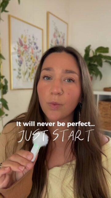 Posting this reel is a testament to me JUST STARTING. 

Because actually, I’m starting over again. Starting over and over again and refusing to give up on following my dreams. 

Being willing to show up vulnerably, to not know how it’s going to unfold, to let go of the outcome— to just start anyways. 

Because if you never start— you will never get to where you want to be. 

🫶🏻 What are you starting lately? Share in the comments to inspire others, and to help hold yourself accountable! ↓ 

& follow along for more mindset growth chats just like this. So that we can overcome our self-doubt, embrace our gifts, and grow and build— together.